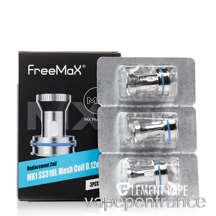 Bobines De Remplacement Freemax Mx 0,12ohm Mx1 Ss316l Bobines Stylo Vape